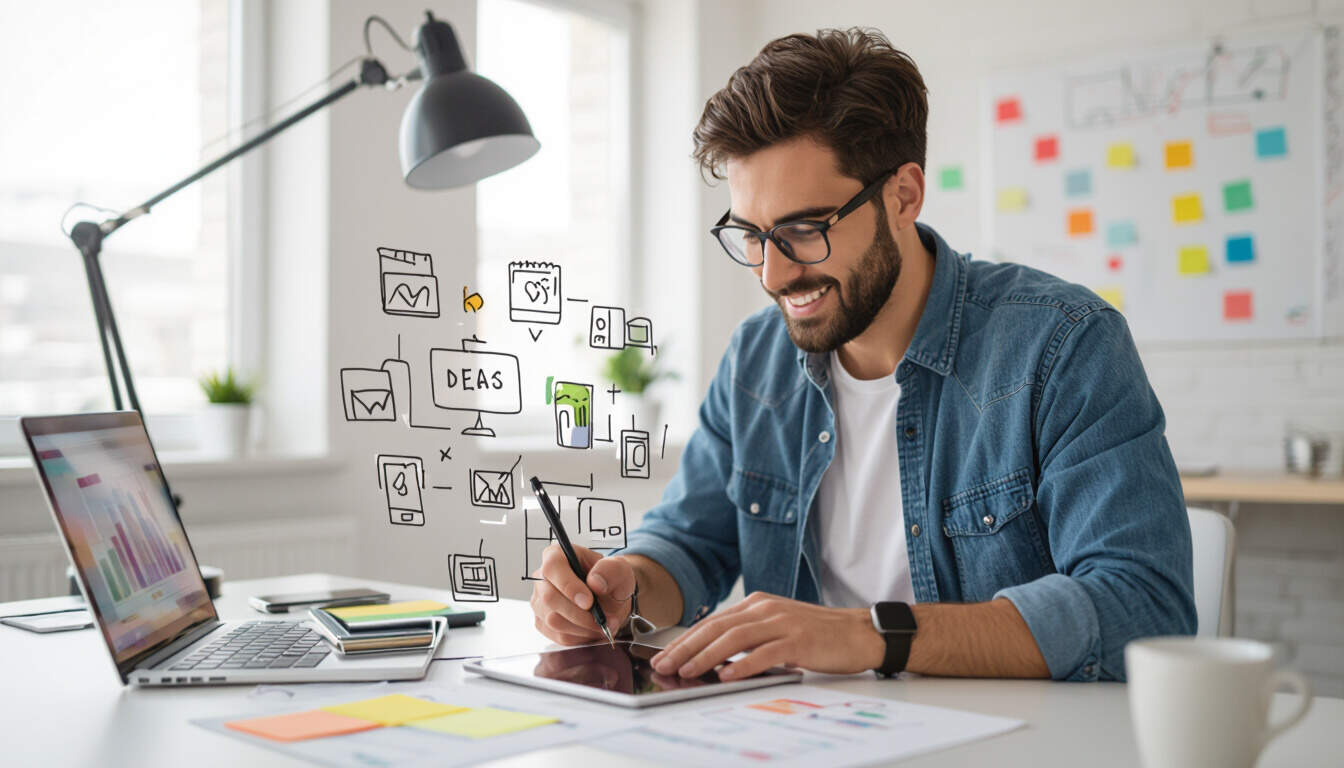 Discover how entrepreneurs can create effective mobile app prototypes without spending money, using simple tools and strategies to test ideas and drive business growth quickly and efficiently.